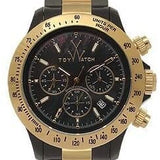 Toy Watch Quartz, Black Mother of Pearl Dial with Black Gold Bracelet - Designer Gifts