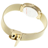 Danish DesignMOP Dial Gold Tone Stainless Steel Quartz Women's Watch - Designer Gifts