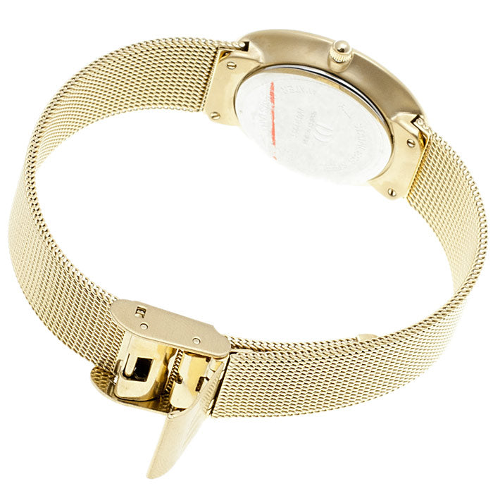 Danish DesignMOP Dial Gold Tone Stainless Steel Quartz Women's Watch