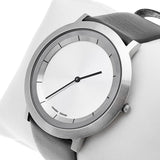Danish Design IV16Q988 Silver Dial Stainless Steel Leather Quartz Women's Watch - Designer Gifts