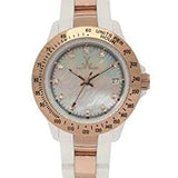 ToyWatch Rose Gold White Plasteramic Ladies Watch 28228-rg - Designer Gifts