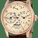 Men's Ragtime Analog Display Automatic Self Wind Brown Watch - Designer Gifts