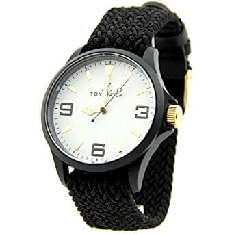 Toy Watch Gents St. Tropez ST02BK with black strap and round dial, stylish designer watch for men.