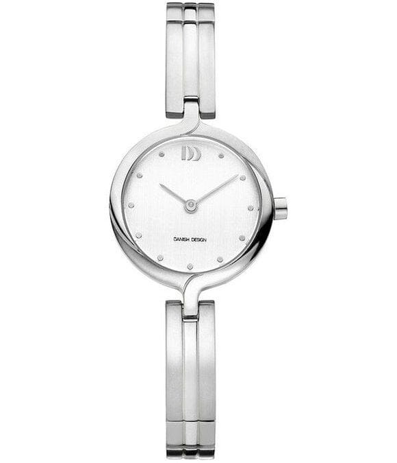 Danish design ladies titanium watch with sleek silver band and minimalist face from Designer Gifts.