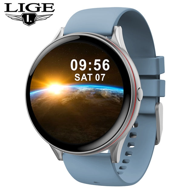 LIGE 2021 New Color All Screen Smart Watch