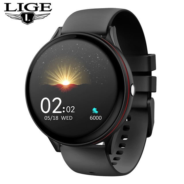 LIGE 2021 New Color All Screen Smart Watch