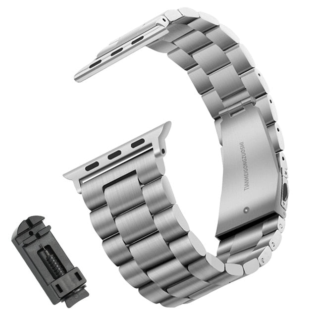 Carouse Stainless Steel Watchband For Apple Watch