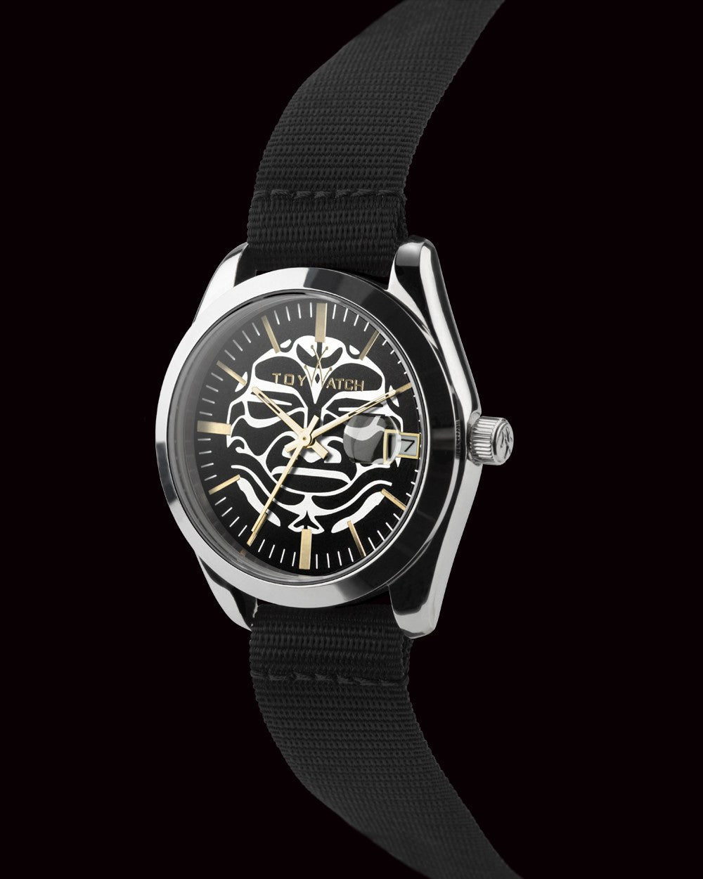 ToyWatch ToyPulp Champagne Dial watch featuring a sleek design with a champagne-colored dial and stylish watch strap.